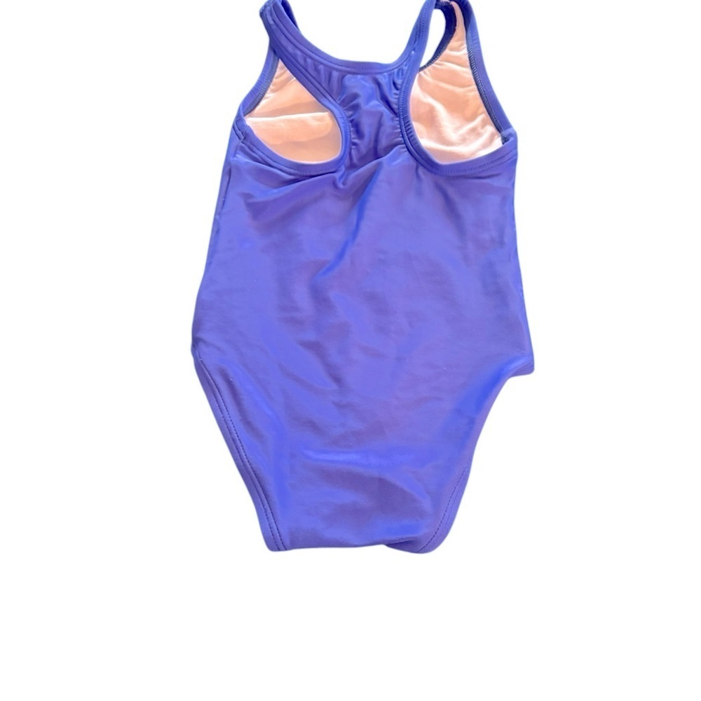 Speedo Infant 1 PC Racerback Swimsuit Size 12M Royal Blue Snap Crotch Lined - Picture 2 of 5